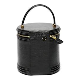 Louis Vuitton-Louis Vuitton Cannes Epi Noir Handbag-Black