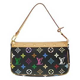 Louis Vuitton-Pochette Monogram Multicolore Louis Vuitton-Noir