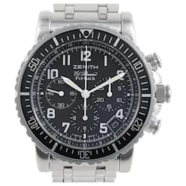 Zénith-Zenith Rainbow Black Automatic Chronograph Wristwatch-Other