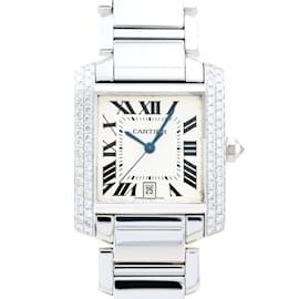 Cartier-Cartier Tank Francaise LM WE1003SF Silver Dial Watch-Other