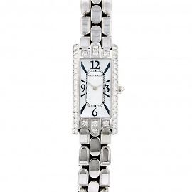 Orologio da donna Harry Winston Avenue C con quadrante bianco Altro