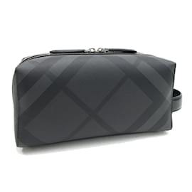 Burberry-Burberry Second Bag 4068330 Clutch Handbag-Brown,Black