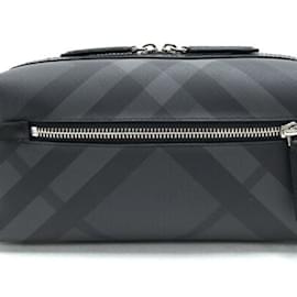 Burberry-Burberry Second Bag 4068330 Clutch Handbag-Brown,Black