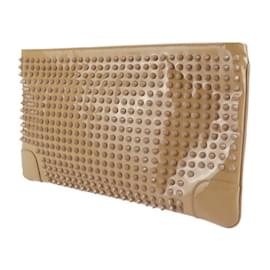 Christian Louboutin-Pochette LOUBIPOSH de Christian Louboutin-Beige