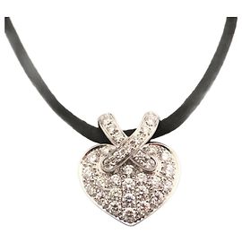 Collar Péndulo Corazón Liens de Chaumet Dorado