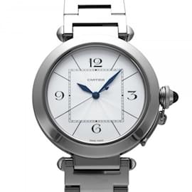 Cartier-Cartier Pasha W30187M9 Silver Dial Men's Wristwatch-Other