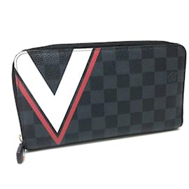 Louis Vuitton-Louis Vuitton America's Cup Zippy Organizer-Other,Navy blue