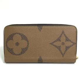 Louis Vuitton-Louis Vuitton Monogram Giant Zippy Wallet-Brown,Monogram