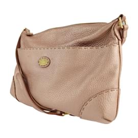 Fendi-Sac à épaule Fendi Selleria-Argenté