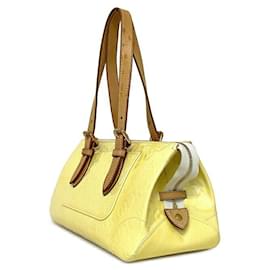 Louis Vuitton-Louis Vuitton Monogram Vernis Handbag-Beige,Yellow