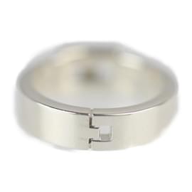 Hermès-Hermes Hercules Silver Band Ring-Other
