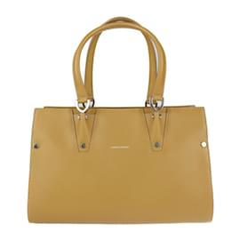 Longchamp-Longchamp Top Handle Tote Bag-Camel
