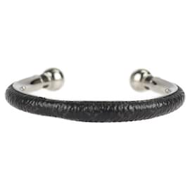 Louis Vuitton-Louis Vuitton Jonk Monogram Eclipse Bangle-Black,Silvery