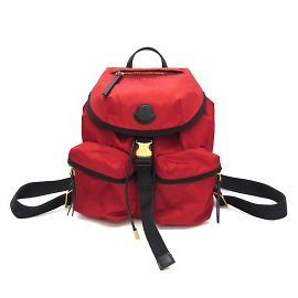 Moncler Dauphine Large G2 Backpack Black Dark red