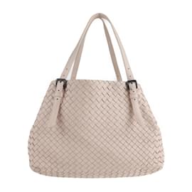 Bottega Veneta-Bottega Veneta Nappa Medium Chester Bag Tote-Black,Pink