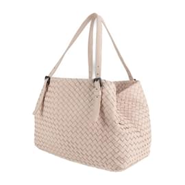 Bottega Veneta-Bottega Veneta Nappa Medium Chester Bag Tote-Black,Pink