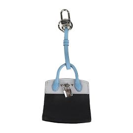Porte-clés City Steamer Louis Vuitton MP1786 Noir Bleu clair