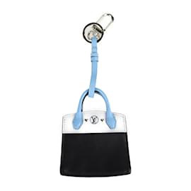 Louis Vuitton-Louis Vuitton City Steamer Keychain MP1786-Black,Light blue