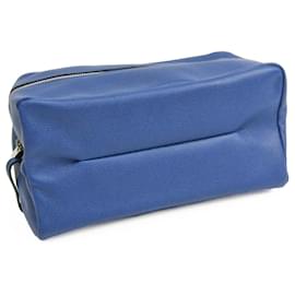 Valextra-Valextra Grand Trousse de Beauté V6A68-Bleu