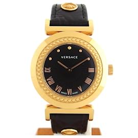 Versace-Versace Ladies Quartz Watch-Black