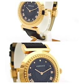 Versace-Versace Ladies Quartz Watch-Black