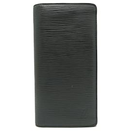 Louis Vuitton-Louis Vuitton Brazza Wallet-Black