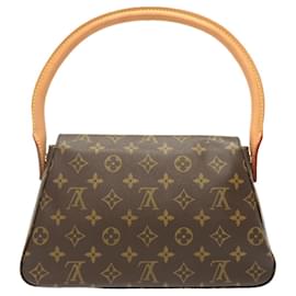 Louis Vuitton-Louis Vuitton Monogram Mini Looping Handbag-Brown