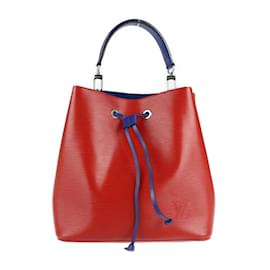 Louis Vuitton-Louis Vuitton Neonoe Handbag-Red,Blue,Multiple colors