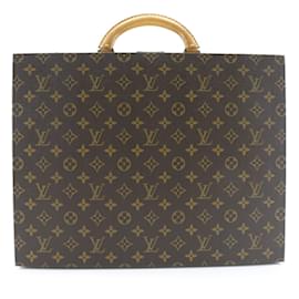 Louis Vuitton-Louis Vuitton Monogram Attache Case-Brown