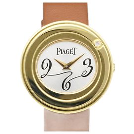 Reloj de pulsera para damas Piaget Possession Castaño Amarillo