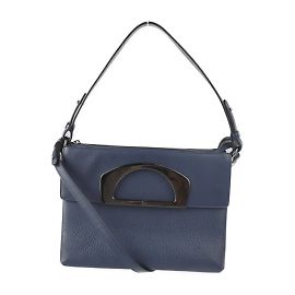 Christian Louboutin Passage Messenger Handbag Navy blue