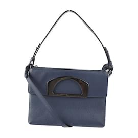 Christian Louboutin-Christian Louboutin Passage Messenger Handbag-Navy blue