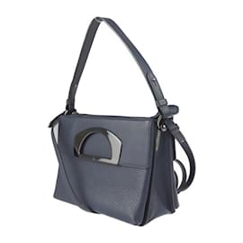 Christian Louboutin-Christian Louboutin Passage Messenger Handbag-Navy blue