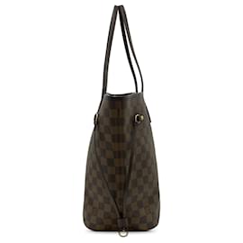 Louis Vuitton-Sac tote Neverfull MM Damier Ebene Louis Vuitton marron-Marron