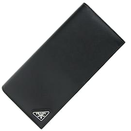 Prada-Prada Bi-fold Long Wallet-Black