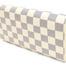 Louis Vuitton-Louis Vuitton Damier Azur Bi-fold Long Wallet-Other