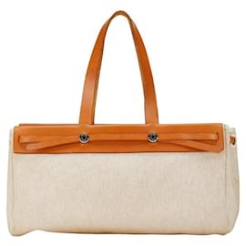 Hermès-Hermès Herbag-Beige