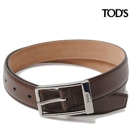 Cinto de couro estampado Tod's marrom claro Marrom