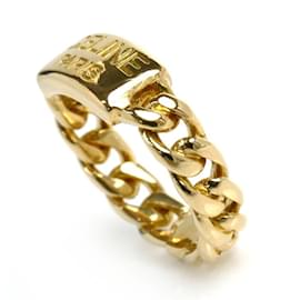 Céline-Celine 18K Yellow Gold Band Ring-Other