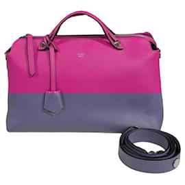 Fendi-Grand sac à bandoulière By The Way de Fendi-Rose