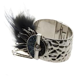 Fendi-Fendi Silver Charm Bracelet-Silvery