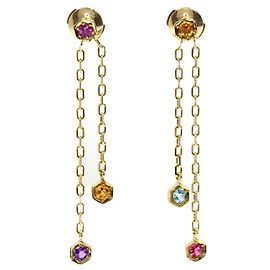 Orecchini Piaget Magic Garden in oro giallo 18K D'oro