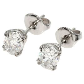Orecchini ovali in diamante Harry Winston Altro