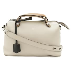 Fendi-Fendi By The Way Sac à main moyen-Beige,Gris