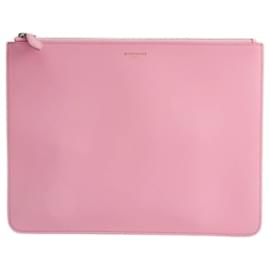 Givenchy-Pochette en cuir pour femme Givenchy en rose-Rose