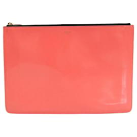 Céline-Pochette en cuir pour femme Celine en rose saumon-Rose