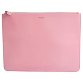 Givenchy-Givenchy Women's Leather Clutch Bag in Pink-Pink
