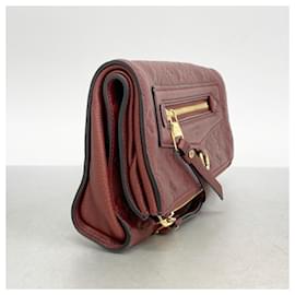 Louis Vuitton-Bolsa de Clutch Louis Vuitton Monogram Empreinte Petillante-Vermelho