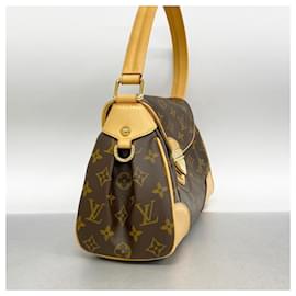 Louis Vuitton-Louis Vuitton Monogram Beverly MM Schultertasche-Braun