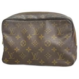 Louis Vuitton-Pochette Louis Vuitton Monogram True Toilet 23 M47524-Marron